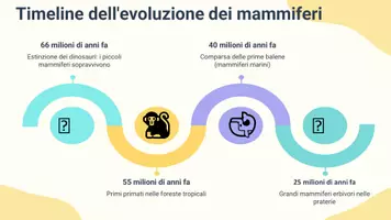 anteprima - Presentazioni / Lavagne - L'era cenozoica: evoluzione e adattamento dei mammiferi - Pagina 3
