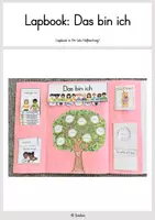 Vorschau - Arbeitsblätter - Lapbook: Das bin ich (A4) - Deckblatt