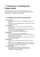 Vorschau - Bildkarten - 33 Orakelkarten Weisheiten für die Pfegeausbildung - Seite 1