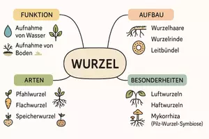 Vorschau - Arbeitsblätter - Arbeitsblätter zum Thema "Wurzel" + Lösung & MP3 + Mindmap + Infografik - Seite 2