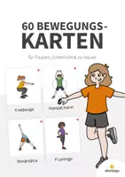 Vorschau - Bildkarten - 60 Bewegungskarten für Pausen, den Unterricht & Zuhause - Deckblatt