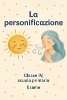 anteprima - Compiti in classe/Test - La personificazione - Pagina di copertina