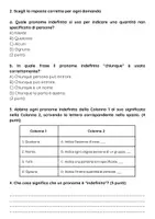 anteprima - Compiti in classe/Test - I pronomi indefiniti - Pagina 2