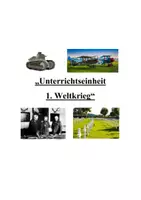 Vorschau - Unterrichtsreihen - Materialpaket "Erster Weltkrieg" Jg. 9+10 inkl. Lösungen - Seite 1