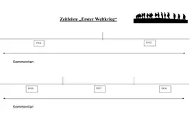 Vorschau - Unterrichtsreihen - Materialpaket "Erster Weltkrieg" Jg. 9+10 inkl. Lösungen - Seite 2