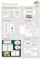 Vorschau - Arbeitsblätter - Konflikte - Meinungen, Fakten, verletzende Worte - GESAMTPAKET - Klasse 3 - Seite 3