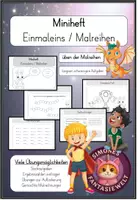 Vorschau - Arbeitsblätter - Miniheft Einmaleins – Malreihen festigen im Mathematikunterricht - Deckblatt