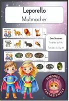 Vorschau - Bildkarten - Mutmacher Leporello – Kleine Affirmationen für mehr Selbstvertrauen - Deckblatt