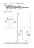Vorschau - Arbeitsblätter - Eine eigene Fabel entwerfen und bildlich darstellen - Seite 1