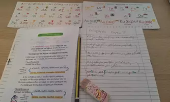 Προεπισκόπηση - Flashcards - VI. Οργάνωση Τετραδίου Γραμματικής – Β’ Δημοτικού - 14η,15η,16η ενότητα - Σελίδα 1