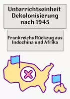 Vorschau - Arbeitsblätter - Frankreichs Rückzug aus Indochina und Afrika - Deckblatt