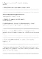 anteprima - Compiti in classe/Test - Esame di inglese: Tempi presenti - Pagina 3