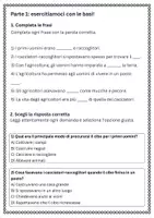 anteprima - Esercizi - Confrontare mezzi di produzione del cibo (caccia vs agricoltura) - Pagina 1
