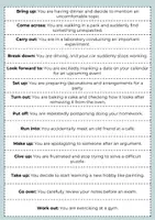 Vista previa - Hojas de trabajo - Phrasal Verbs Games - página 2