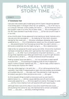 Vista previa - Juegos / Gamificación - Phrasal Verbs Story Differentiated - página 2