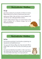 Vorschau - Arbeitsblätter - Abschreibkartei - Waldtiere - 18 Tiere - Seite 3