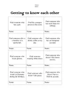 Vorschau - Arbeitsblätter - Getting to know each other (2 Versionen) - Seite 2