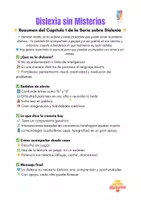 Vista previa - Unidades / Secuencias / Situaciones de Aprendizaje - 📘 Dislexia sin Misterios – Resumen para Padres - página 1