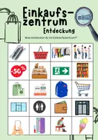 Vorschau - Arbeitsblätter - Entdeckerseiten / Schnitzeljagd - Einkaufszentrum - deutsch & englisch - Seite 3