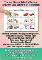 Vorschau - Arbeitsblätter - Gegensätze spielerisch lernen – 10 kreative Arbeitsblätter zum Vergleichen für Kinder - Seite 2