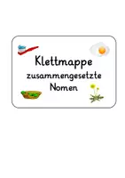 Vorschau - Stationenlernen - Zusammengesetzte Nomen: Sparpaket (Wortbildung & DaZ) - Deutsch - Kl. 2-4 - Seite 1