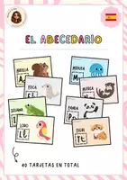 Vista previa - Refuerzo / NEE / Materiales de apoyo - El abecedario - animales - Portada