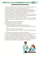Vorschau - Arbeitsblätter - Vorgehensweise beim Mikroskopieren - Deckblatt