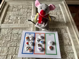 Vorschau - Spiele - Nomen kreativ üben - mit Artikeln und Wortschatzarbeit - Deckblatt