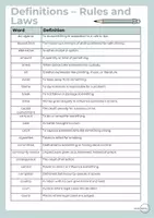 Vista previa - Hojas de trabajo - Vocabulary Definitions Bundle - página 2