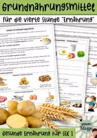 Vorschau - Stundenentwürfe - MEGA Spar-Paket "Gesunde Ernährung" für die SEK 1 / Arbeitsblätter "Gesunde Ernährung" WACHSENDES PAKET! - Seite 1