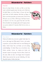 Vorschau - Text - Wissenskartei: Nutztiere - Seite 3