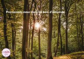 Aperçu - Préparation de séance / Séance complète - kamishibai Promenons-nous dans les bois d’automne - Page de couverture