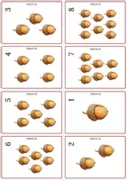 Vorschau - Fördermaterial/Inklusion - GRATIS ! Montessori Nomenklaturkarten (Zahlen 1-10). - Seite 1
