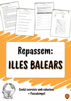 Vista previa - Unidades / Secuencias / Situaciones de Aprendizaje - Geografia: Introducció a les Illes Balears (amb exercicis) - Portada