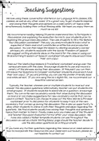 Vorschau - Anderer Materialtyp - Freedom of Speech- Middle/High School Conversation Package - Seite 2