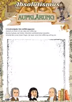 Vorschau - Arbeitsblätter - Absolutismus - Aufklärung . Klasse 7 - Seite 3