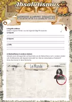 Vorschau - Arbeitsblätter - Absolutismus - Merkantilismus - Klasse 7 - Seite 3