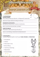 Vorschau - Arbeitsblätter - Materialpaket - Absolutismus - Klasse 7 - Seite 2