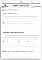 Vorschau - Arbeitsblätter - Regenwassernutzung Biologie Pflanzen Lesetext mit Richtig Falsch Multiple Choice und Offenen Fragen - Seite 3