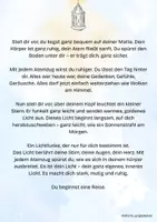 Vorschau - Text - Fantasiereise Die Reise zu deinem inneren Licht - Seite 1
