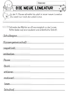 Vorschau - Arbeitsblätter - Einführung Lineatur Kl. 4 - Seite 2
