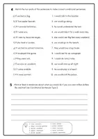 Vorschau - Arbeitsblätter - Englisch Klasse 8 If Clauses Type 2 - Seite 3