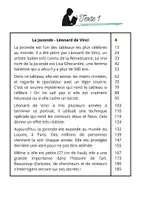 Aperçu - Feuilles d'exercices - Livret de fluence - Histoire des arts - Page 2