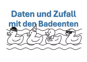 Vorschau - Aufgabenkarten - Daten und Zufall: Badeenten - Deckblatt