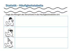 Vorschau - Aufgabenkarten - Daten und Zufall: Badeenten - Seite 3