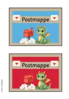 Vorschau - Anderer Materialtyp - Deckblatt für die Postmappe Drache Drachenklasse - Seite 2