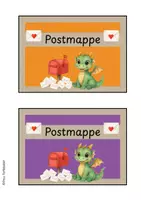 Vorschau - Anderer Materialtyp - Deckblatt für die Postmappe Drache Drachenklasse - Seite 3