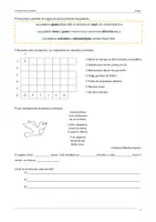 Vista previa - Hojas de trabajo - Ejercicios lectura-escritura para niños de 12 años. - página 2