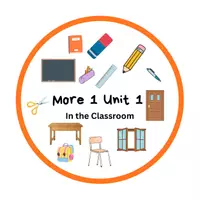 Vorschau - Spiele - Finde den Zwilling More 1 Unit 1 in the classroom - Deckblatt