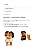 Vorschau - Poster - Kadenz & Reimschemata (Deutschunterricht) - Deckblatt